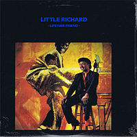 Обложка альбома «Lifetime Friend» (Литла Ричарда, 1986)