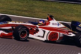 Жак Вильнёв управляет BAR 01 на Гран-при Канады 1999
