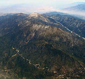 Вид на высшую точку хребта — Сан-Горгонио.