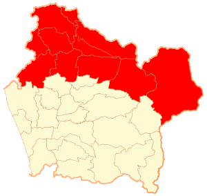 Провинция Мальеко на карте